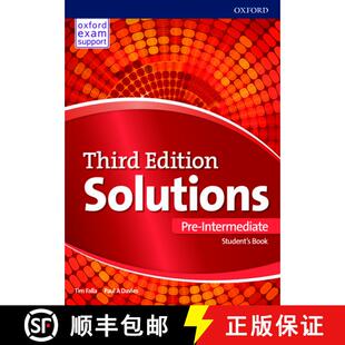 【3-4周达】Solutions: Pre-Intermediate: Student's Book and Online Practice Pack [9780194510707]