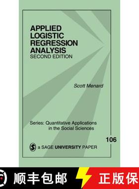 预订 Applied Logistic Regression Analysis [9781483347226]