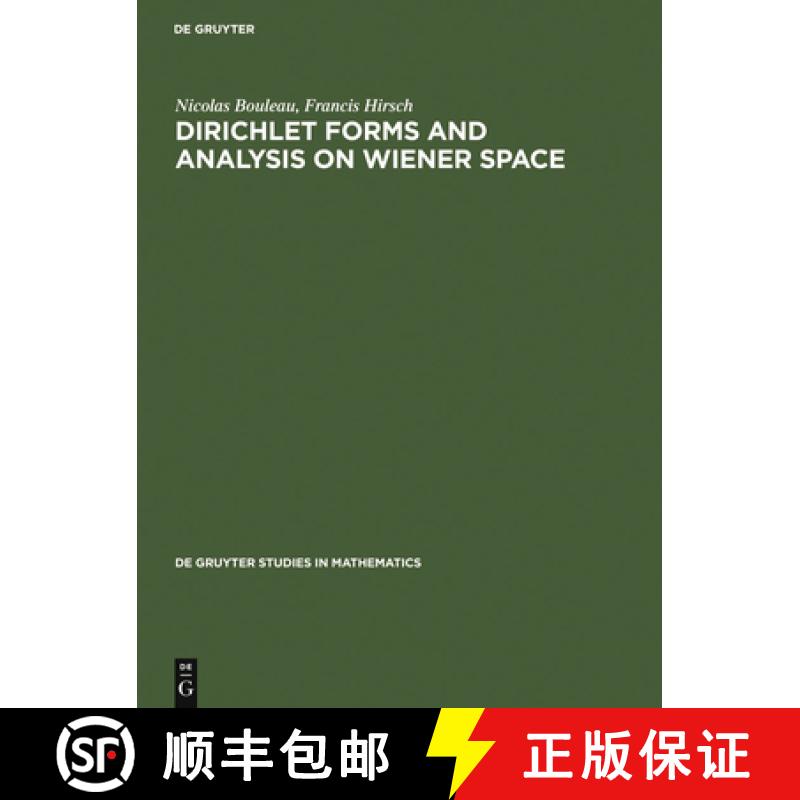 预订 Dirichlet Forms and Analysis on Wiener Space [9783110129199]