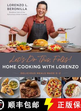 【3-4周达】Let's Do This, Folks! Home Cooking with Lorenzo: Delicious Meals Made E-Z [9781645672432]