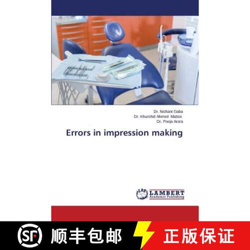 预订 Errors in impression making [9783659628412]