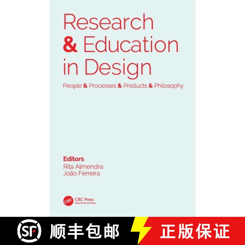 【3-4周达】Research & Education in Design: People & Processes & Products & Philosophy: Proceedings of... [9780367530129]