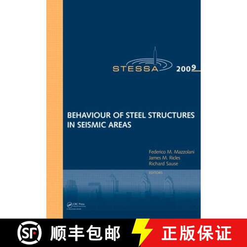 【3-4周达】精装 Behaviour of Steel Structures in Seismic Areas: Stessa 2009 [9780415563260]