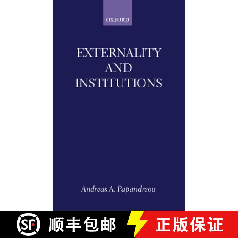 【4周达】Externality and Institutions [9780198293071]