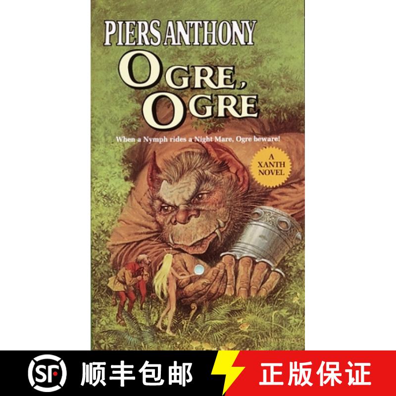 【3-4周达】Ogre, Ogre By Anthony, Piers [9780345354921]