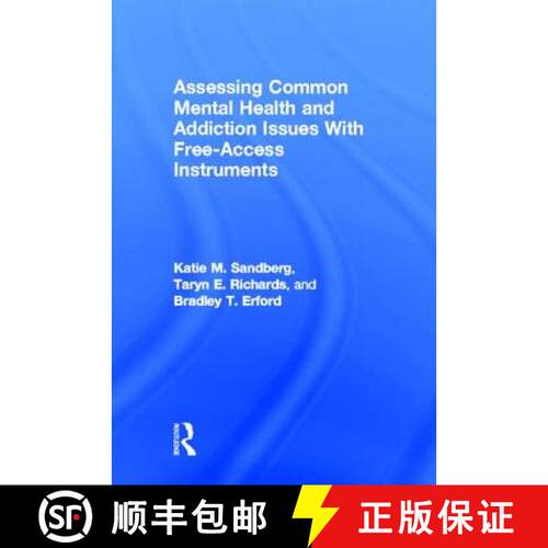 【3-4周达】精装 Assessing Common Mental Health and Addiction Issues with Free-Access Instruments [9780415813129]