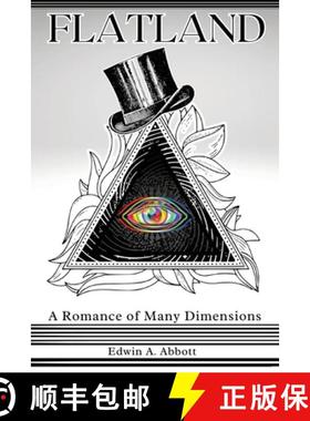 【3-4周达】Flatland: The book that inspired Bill Cipher from Gravity Falls [9781434451880]