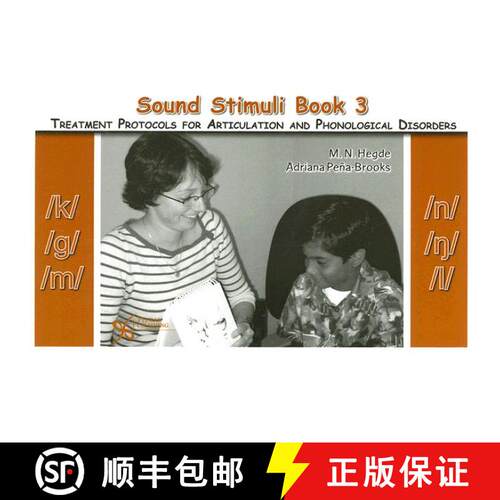 【3-4周达】精装 Sound Stimuli : For Assessment and Treatment Protocols for Articulation and Phonologi... [9781597561303]