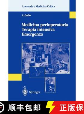 【3-4周达】Medicina Perioperatoria, Terapia Intensiva, Emergenza [9788847002159]
