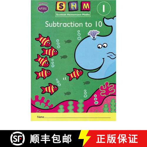 【3-4周达】Scottish Heinemann Maths 1: Subtraction to 10 Activity Book 8 Pack [9780435168698]