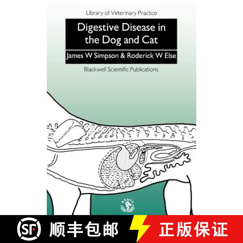 【3-4周达】Digestive Disease In The Dog And Cat [Wiley动物医学] [9780632029310]