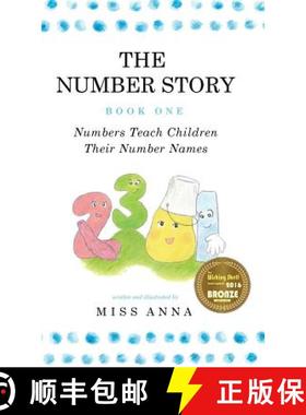 【3-4周达】The Number Story 1 / The Number Story 2: Numbers Teach Children Their Number Names / Numbe... [9780996216494]