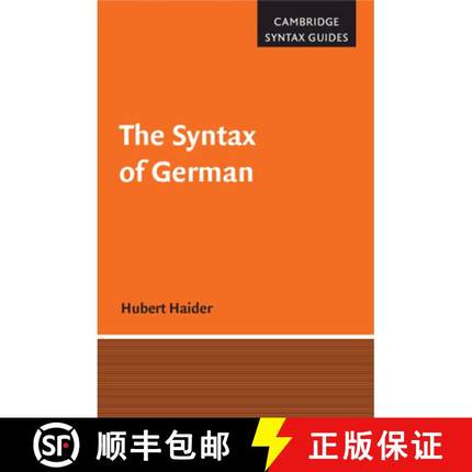【3-4周达】The Syntax of German [9781009289450]