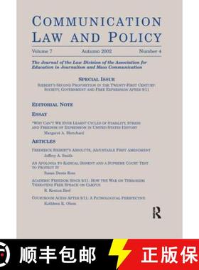 【3-4周达】Siebert's Second Proposition in the Twenty-first Century: Society, Government and Free Exp... [9781138412118]