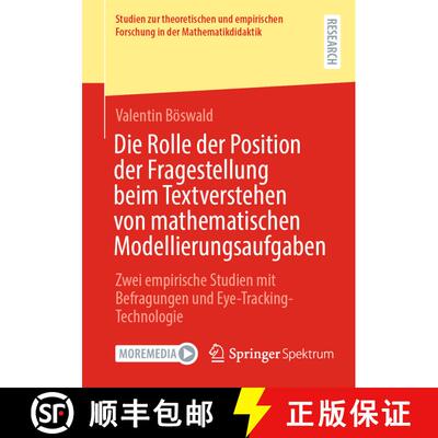 【3-4周达】Die Rolle der Position der Fragestellung beim Textverstehen von mathematischen Modellierun... [9783658436742]