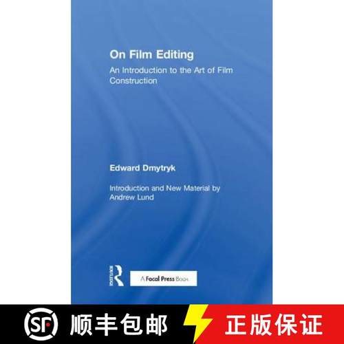 【3-4周达】On Film Editing: An Introduction to the Art of Film Construction [9781138584310]