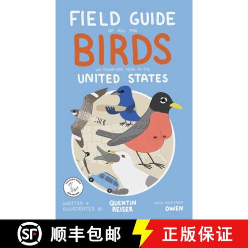 【3-4周达】Field Guide of All the Birds We Found One Year in the United States [9798218785161]