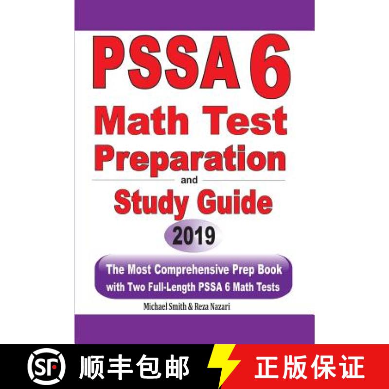 【3-4周达】PSSA 6 Math Test Preparation and Study Guide: The Most Comprehensive Prep Book with Two Fu... [9781646125418]