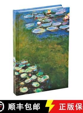 【3-4周达】Teneues - Mini Sticky Book: Claude Monet, Sticky Notes, Hardcover Notepad, Pocket-Sized - ... [9781623257859]
