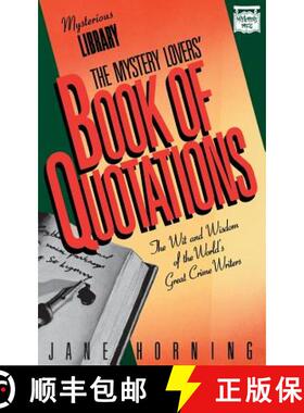 【3-4周达】The Mystery Lovers' Book of Quotations: A Choice Selection from Murder Mysteries, Detectiv... [9780892969487]