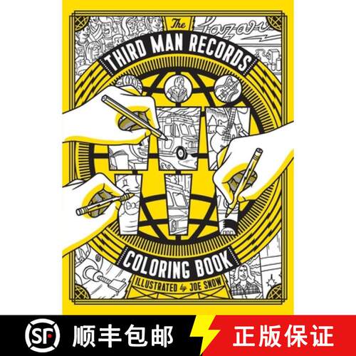 【3-4周达】The Third Man Records Coloring Book: Illustrated by Joe Snow [9781734842234]