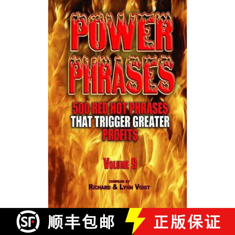 预订 Power Phrases Vol. 9: 500 Power Phrases That Trigger Greater Profits [9781940961088]