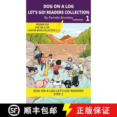 【3-4周达】DOG ON A LOG Let's GO! Readers Collection 1: Short Decodable Books Prepare Students for Re... [9781648311475]