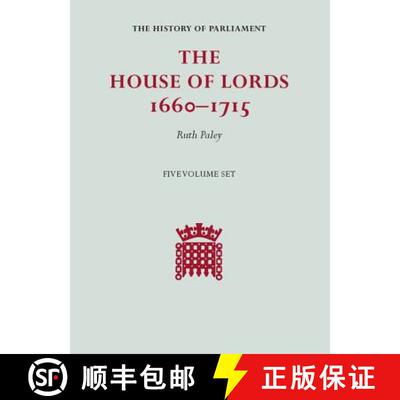 【3-4周达】精装 The House of Lords, 1660-1715 5 Volume Hardback Set [9781107139565]