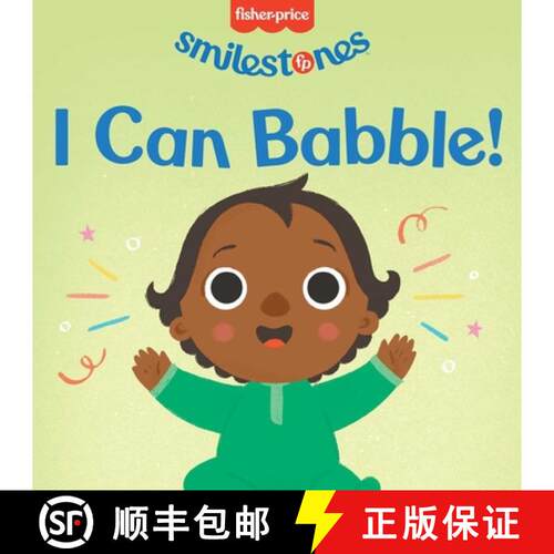 【3-4周达】Fisher-Price: I Can Babble! [9781683432159]