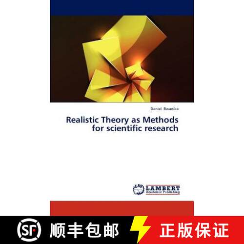 预订 Realistic Theory as Methods for Scientific Research [9783844322613]