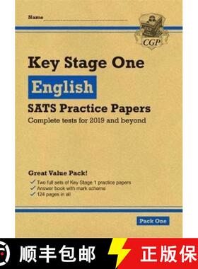 【3-4周达】KS1 English SATS Practice Papers: Pack 1 (for end of year assessments) [9781789081008]