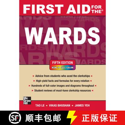 【3-4周达】First Aid for the Wards, Fifth Edition [9780071768511]