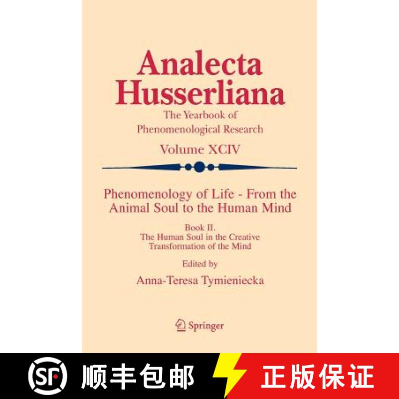 【3-4周达】Phenomenology of Life - From the Animal Soul to the Human Mind : Book II. The Human Soul i... [9789401776622]