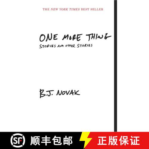 【3-4周达】One More Thing: Stories and Other Stories [9780804169783]