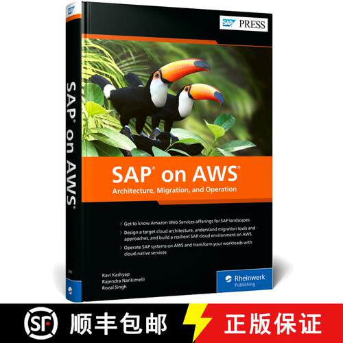 【3-4周达】精装 SAP on AWS: Architecture, Migration, and Operation [9781493224906]