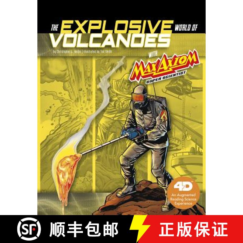 预订 The Explosive World of Volcanoes with Max Axiom Super Scientist: 4D an Augmented Reading Science... [9781543529586]