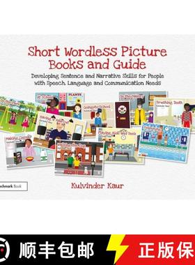 【3-4周达】Short Wordless Picture Books and Guide: Developing Sentence and Narrative Skills for Peopl... [9781138477575]