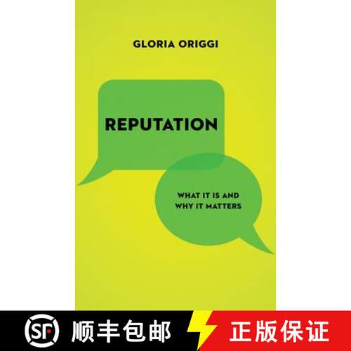 预订 精装 Reputation – What It Is and Why It Matters [9780691175355]