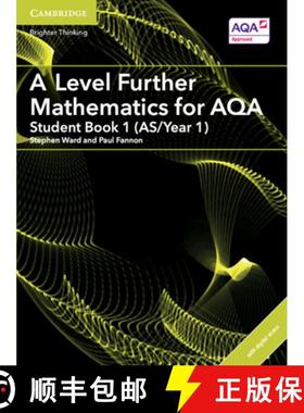 【3-4周达】A Level Further Mathematics for AQA Student Book 1 (AS/Year 1) with Cambridge Elevate Edit... [9781316644294]