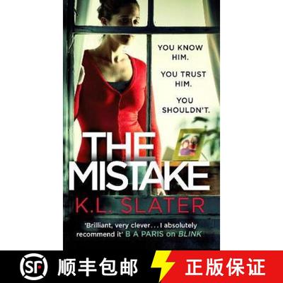 【3-4周达】Mistake: An unputdownable psychological thriller with a brilliant twist [9780751574937]