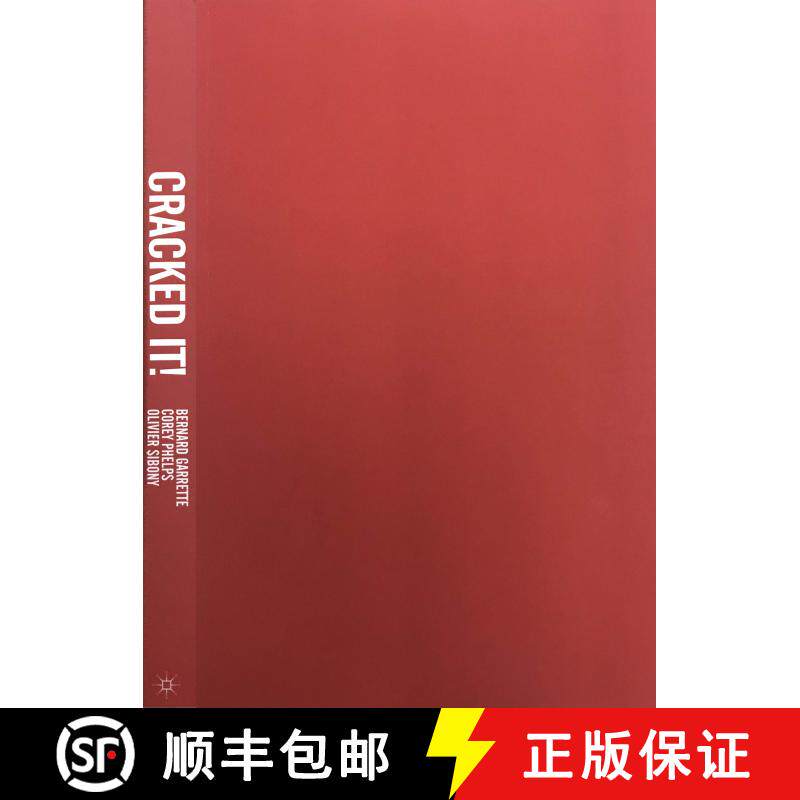 【3-4周达】Cracked it! : How to solve big problems and sell solutions like top strategy consultants [9783030077532]