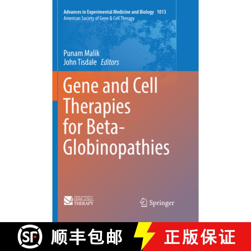 【3-4周达】Gene and Cell Therapies for Beta-Globinopathies [9781493984466]