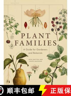 预订 Plant Families: A Guide for Gardeners and Botanists [9780226523088]