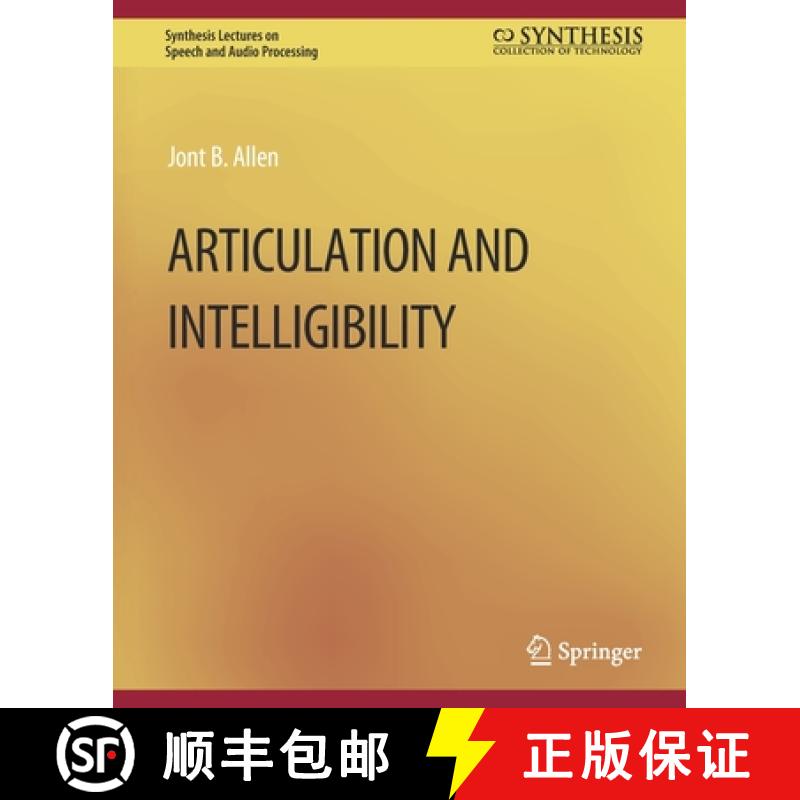 【4周达】Articulation and Intelligibility [9783031014260]