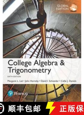 【3-4周达】College Algebra and Trigonometry plus MyMathLab with Pearson eText, Global Edition [9781292152073]