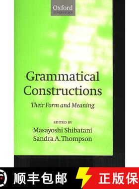 【3-4周达】精装 Grammatical Constructions: Their Form and Meaning [9780198235392]