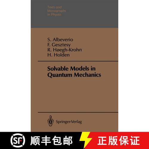 【3-4周达】Solvable Models in Quantum Mechanics [9783642882036]