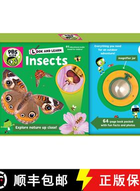 【3-4周达】Look and Learn Insects [With Magnifier Jar] [9781935703853]