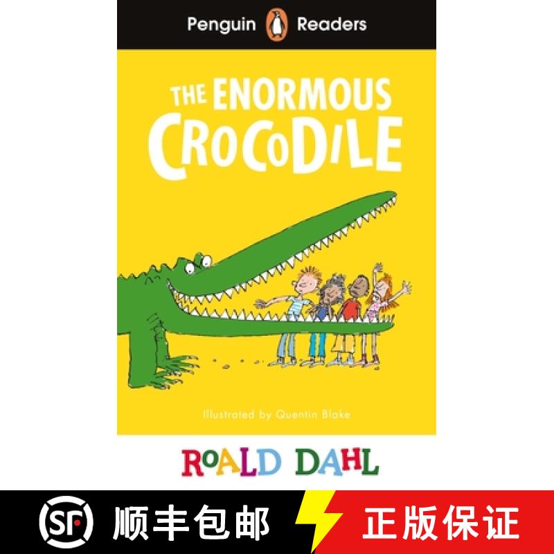 【3-4周达】Penguin Readers Level 1: Roald Dahl The Enormous Crocodile (ELT Graded Reader): Abridged E... [9780241611050]