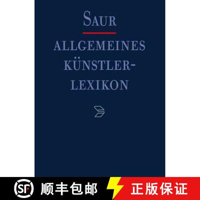 【3-4周达】精装 Allgemeines Kunstlerlexikon (Akl), Nachtragsband 3, Beranek - Briggs [9783598228636]